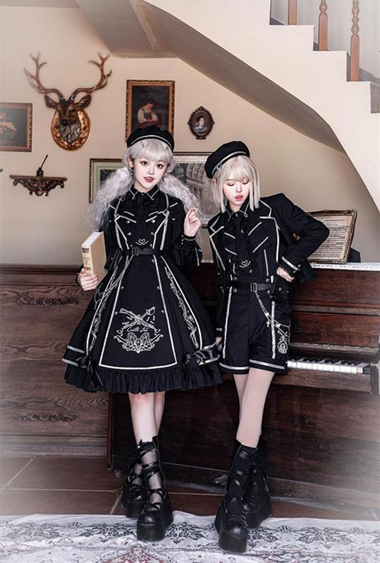 CastleToo~War Ending~Ouji Lolita Prince Shirt and JSK Set   