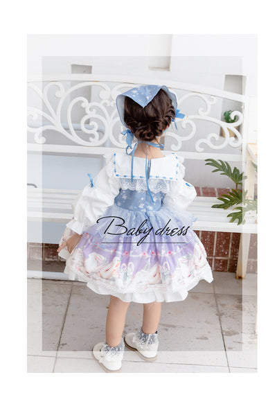 Kid Lolita Maid Dress Birthday Party OP   