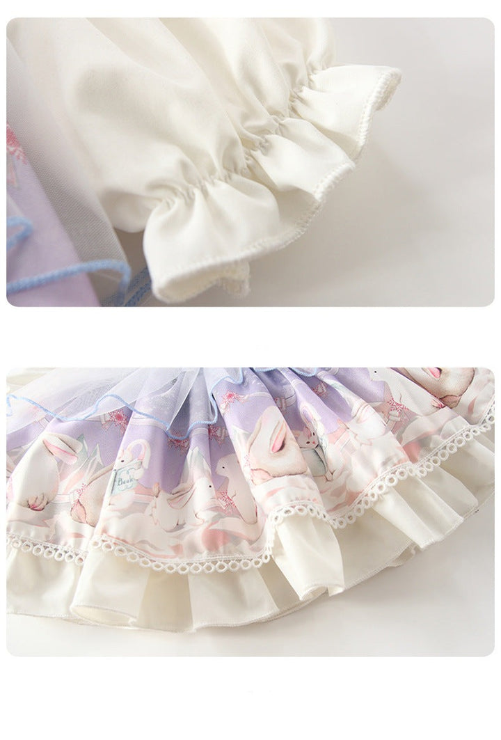 Kid Lolita Maid Dress Birthday Party OP   