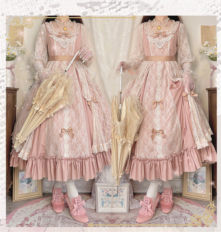 Iris Corolla~Queen Mary~Bows High Heels Lolita Shoes   