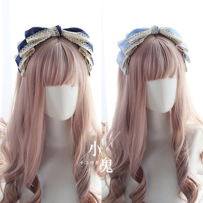 Xiaogui~Japanese Lace KC Multi Color Sweet Lolita Headdress   