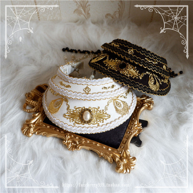 Fox Cherry-Lolita Palace Retro Hair Ornament Hair Crown