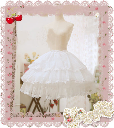 Boguta ~ Carmen~Length Adjustable A-line Lolita Petticoat   
