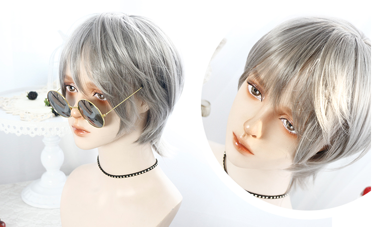 Pippi Palace - Short Straight Multicolor Lolita Wig