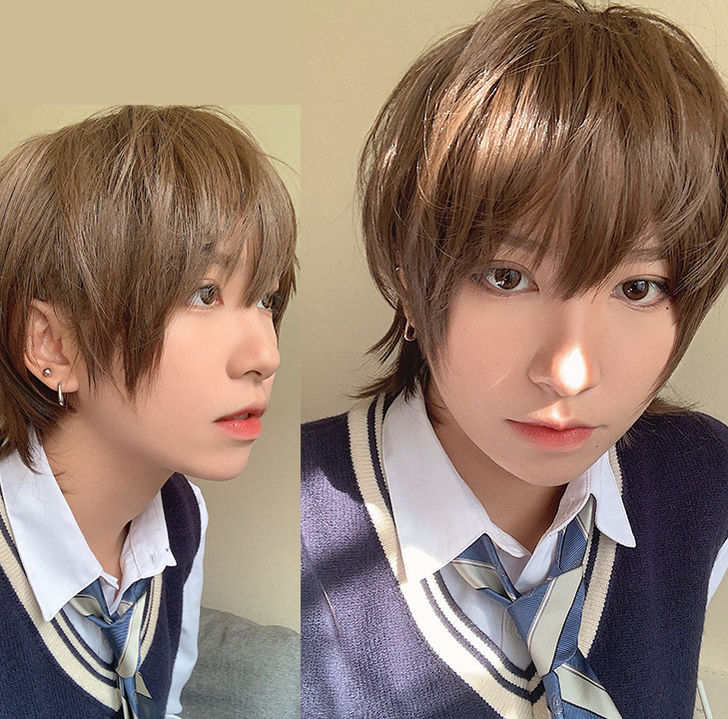 Pippi Palace - Short Straight Multicolor Lolita Wig