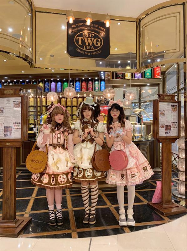 Yukine's Box - Macaron Lolita Cute Stripe Socks 7060:78318