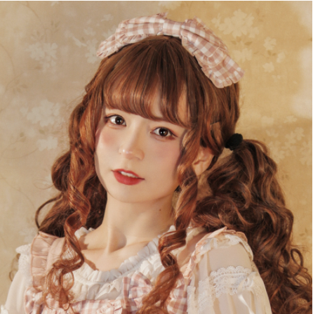 Eieyomi-Sweet Japanese Style Lolita KC Multicolors One Size Sweet eart-pink