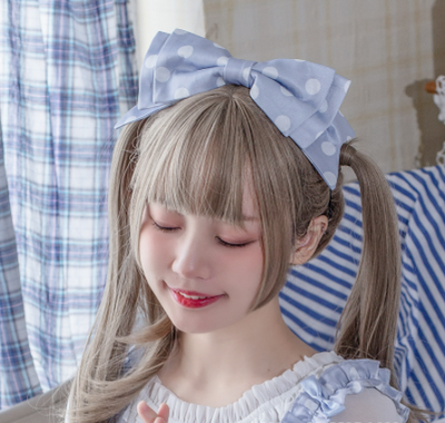 Eieyomi-Sweet Japanese Style Lolita KC Multicolors free size little hedy-light blue 