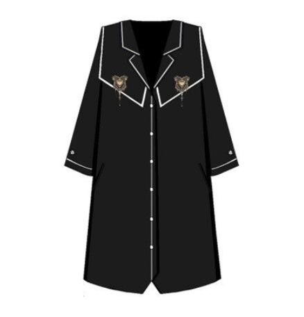 Eieyomi~Dark-themed Gothic Lolita Thick Coat