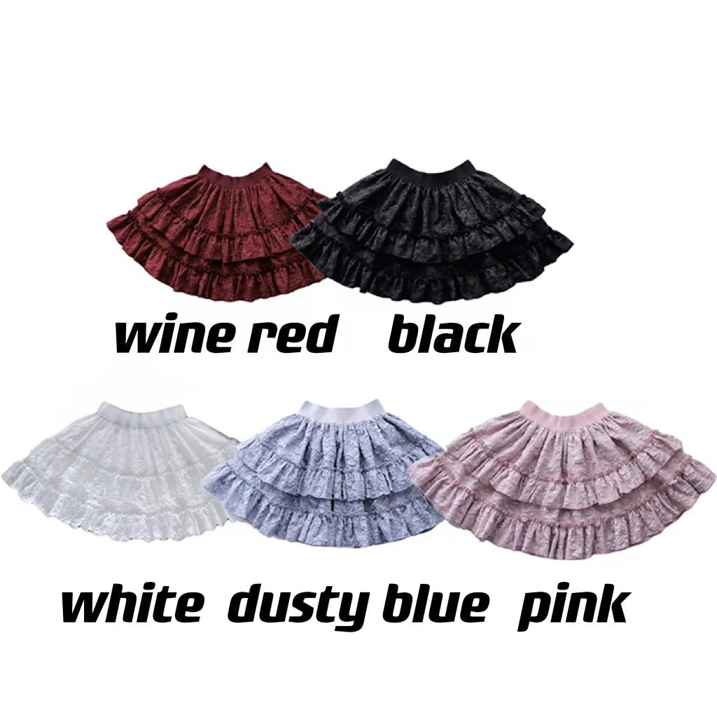 Alice Girl~Gothic Lolita SK Set~Blood Rose Skirt and Corset (L M S XL) 950:56321