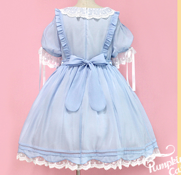 Pumpkin Cat~Kawaii Lolita OP Dress   