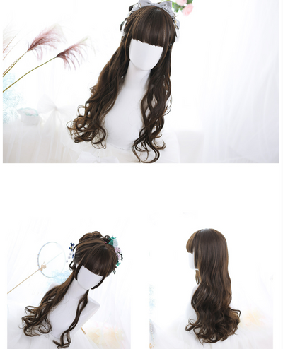 Dalao Home~Curly Lolita Wig 65cm Multicolors   
