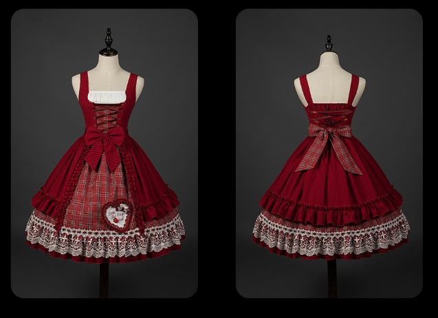 Red Riding Hood Sweet Lolita Dress ...