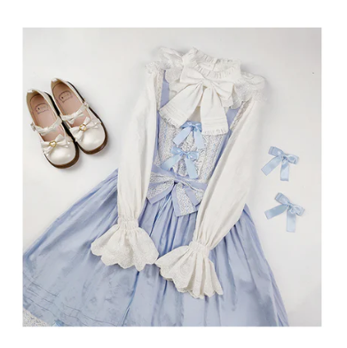 Sakurada Fawn - Plus Size Lolita Cotton Blouse