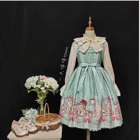 Sakurada Fawn - Plus Size Lolita Cotton Blouse