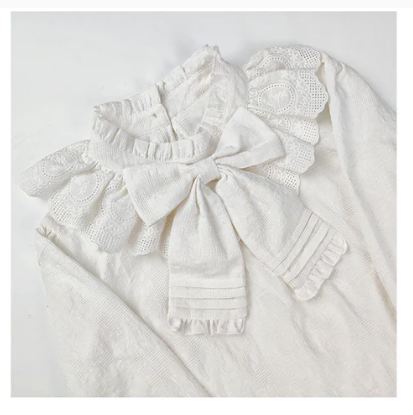 Sakurada Fawn - Plus Size Lolita Cotton Blouse