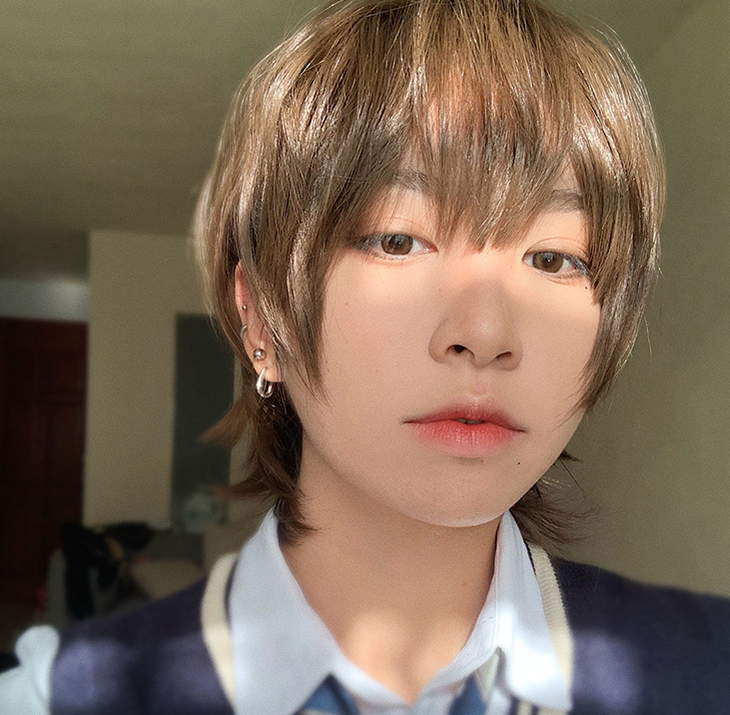 Pippi Palace - Short Straight Multicolor Lolita Wig natural brown PP-048B