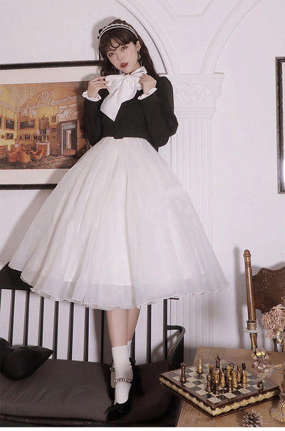 Beleganty~Miss Winter~ Retro Elegant Lolita OP Dress   