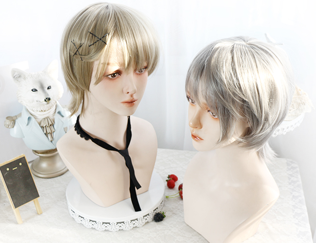 Pippi Palace - Short Straight Multicolor Lolita Wig