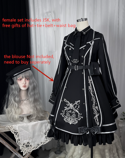 CastleToo~War Ending~Ouji Lolita Prince Shirt and JSK Set   