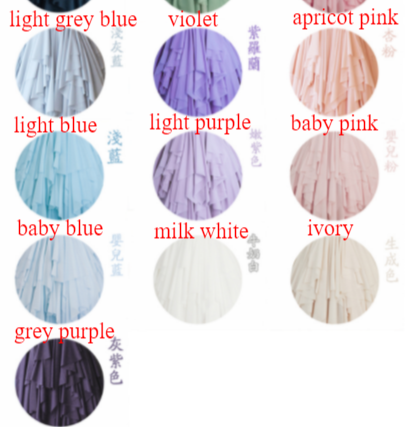Sentaro~Butterfly Cookies~Summer Fly Sleeves Lolita Chiffon Blouse free size light purple 