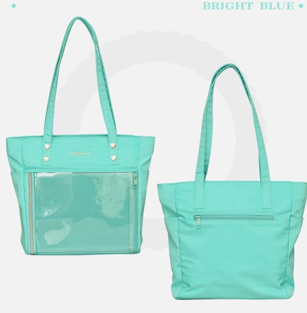 BerryQ~Casual Lolita Nylon Daily Ita Bag bright blue  