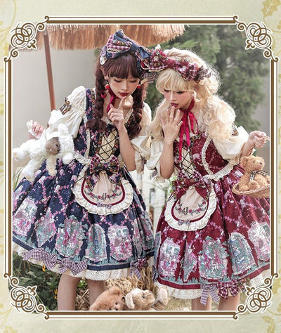 Classical Puppets~Classical Doll~Kawaii Lolita Casual Dress   