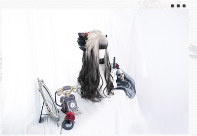 Dalao Home~Lolita Japanese 65cm Long Curly Wig   