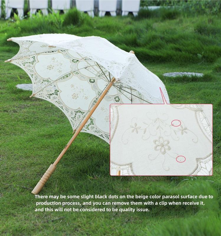 Hollow Lace Princess Lolita Parasol
