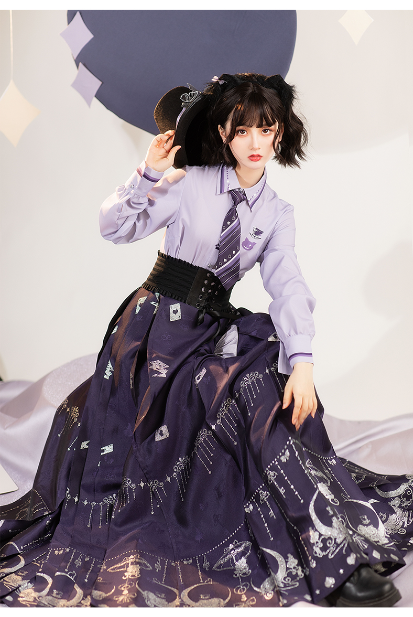 (Buy for me) Chixia~Han Costume Mamian Skirt Set   