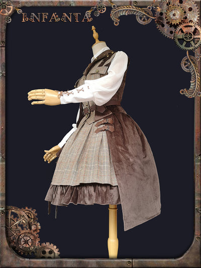 Infanta~The Spirit of the Adventurer~Punk Lolita SK and Vest   