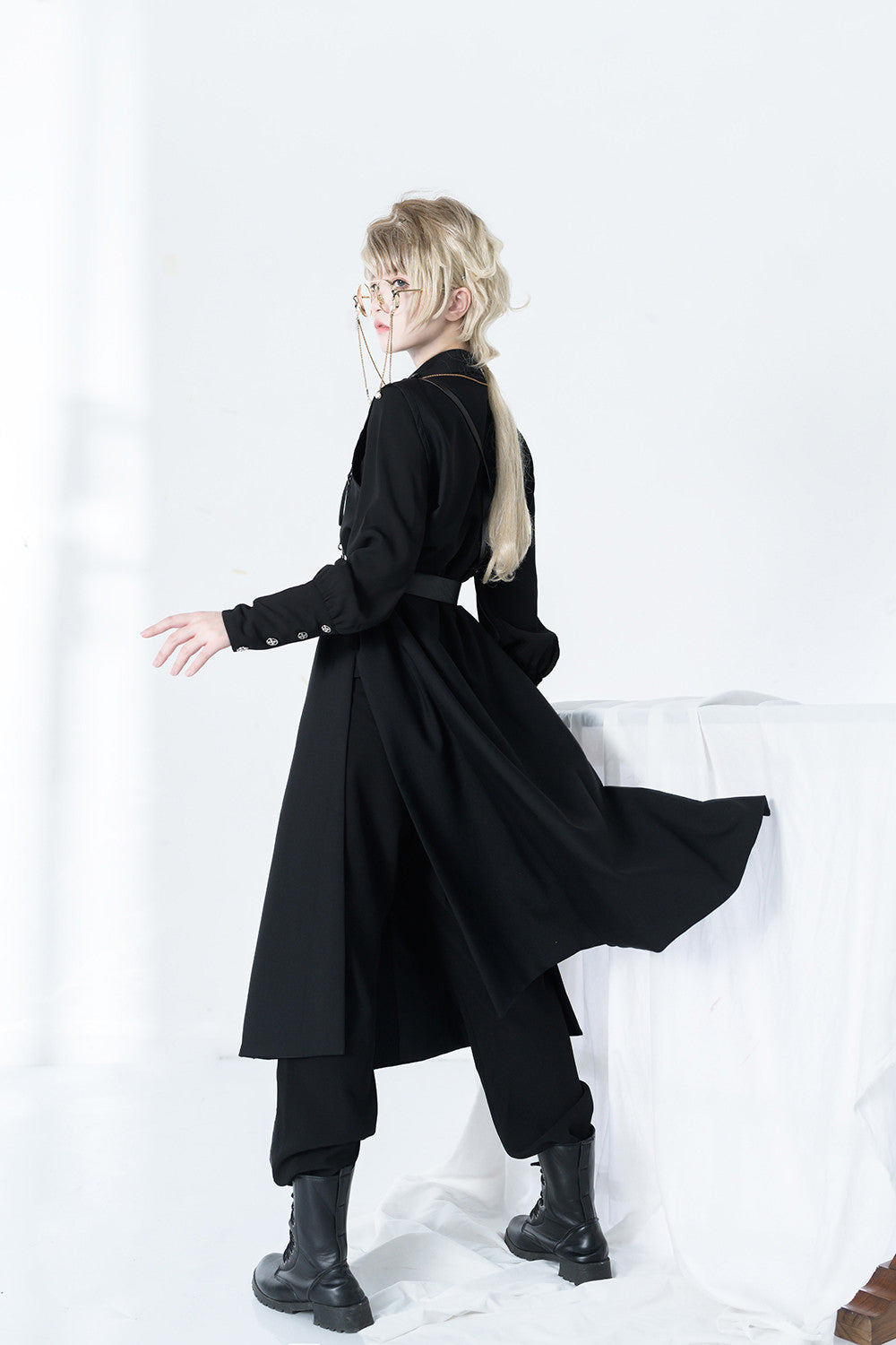 ZOE / ゾーイ　LUCKY LONG SLIT COAT lucky long slit coat zoe ゾーイ