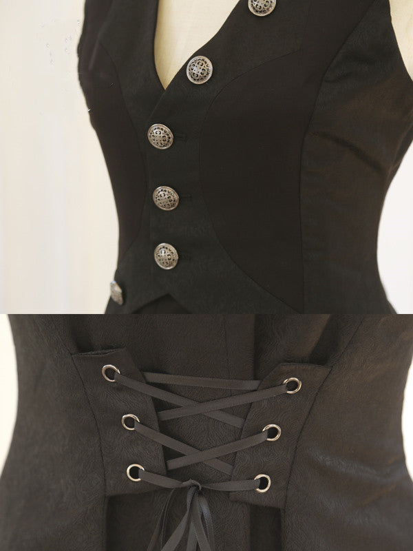 Immortal Thorn~Forever Night Poem~Male Lolita Ouji Lolita Vest