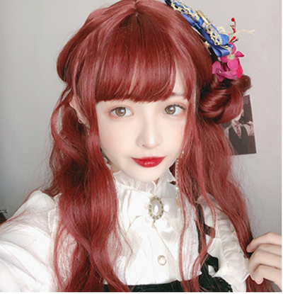 PippiPalace~Beverly~Long curly Kawaii Lolita Wig   