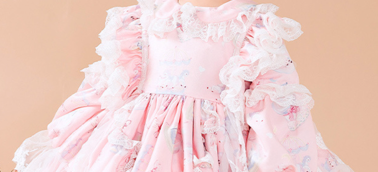 Kid Lolita Spring Princess Dress   