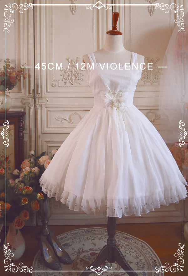 Aurora Ariel~45cm 12m A Line Lolita Fashion Petticoat   