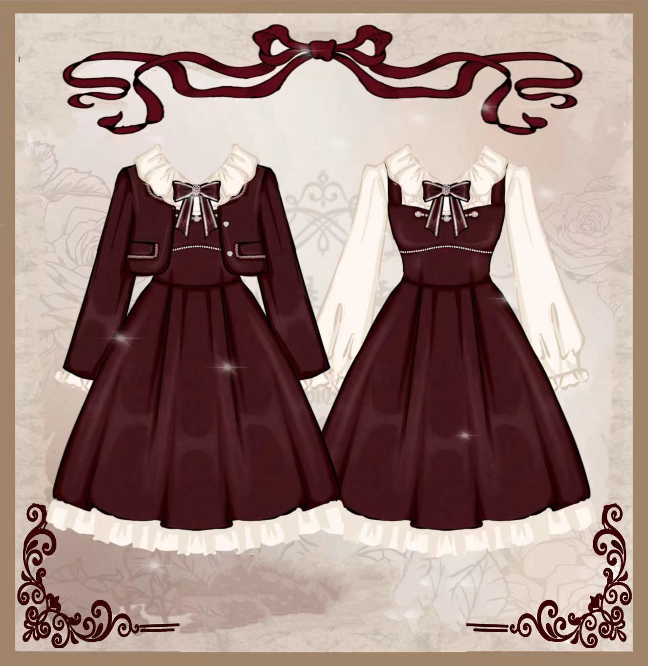 ramcot＊DD M胸サイズ *Elegant Lolita Style*B/W*即決*（ramcot）