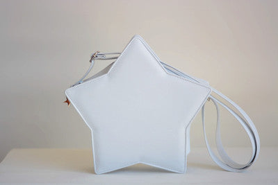 Loris~Star Shape Lolita Bag white