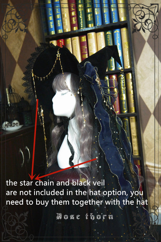 Princess Chronicles~Floating Phantom~Ouji Lolita Hat