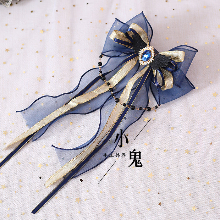 Xiaogui - Luxury Lolita Headdress Accessories pearl brooch