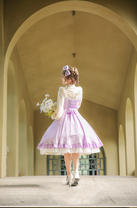 Foil Printing Lolita JSK Dress Solid Color – 42Lolita Foil Printing Lolita JSK Dress Solid Color – 42Lolita