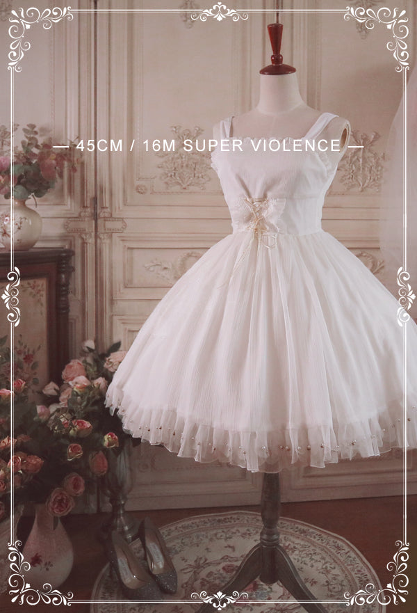Aurora Ariel ~ Lolita Fashion 45cm 16m A Line Petticoat   