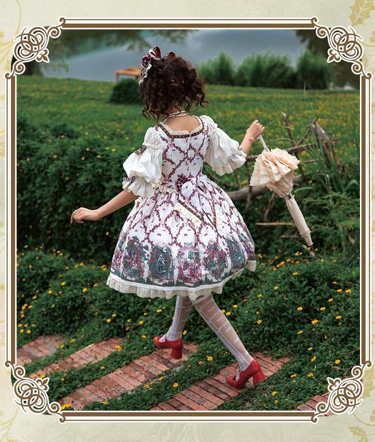 Classical Puppets~Classical Doll~Kawaii Lolita Casual Dress   