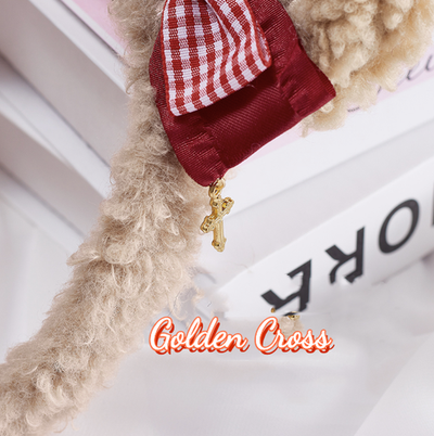Sugar Time~New Year Christmas Bear Ear Bow Lolita KC   