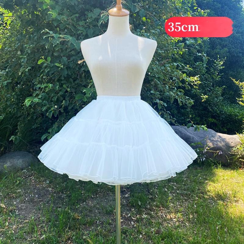 Flower Fieldhappy Event~Lolita White A-Line Shape Petticoat   