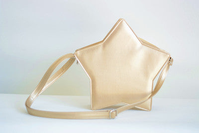 Loris~Star Shape Lolita Bag free size gold 
