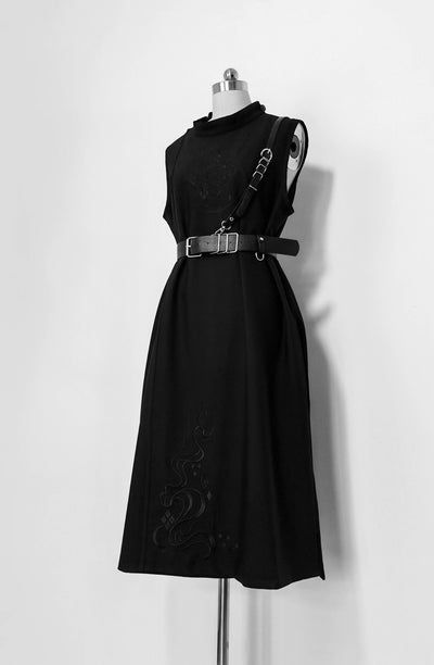 Princess Chronicles~The Stars Change~Sleeveless Ouji Fashion Long Coat S black 