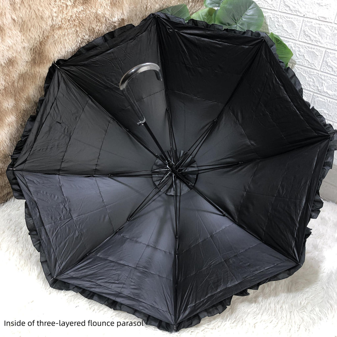 Pagoda-shaped Princess Sunscreen Elegant Lolita Parasol   