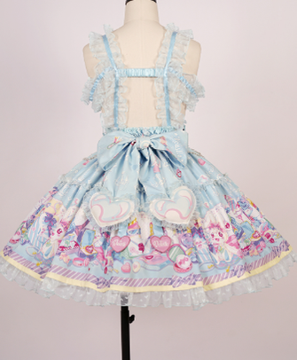 (Buyforme)Vcastle~Maiden's Treasure~Sweet Lolita Salopette and SK   