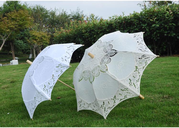 Hollow Lace Princess Lolita Parasol   